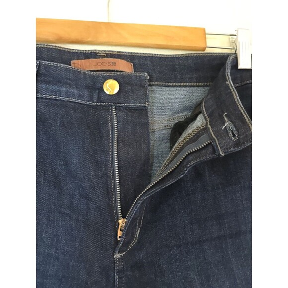 Joe's Flawless The Charlie High Rise Skinny Ankle Jeans Size 30 Dark Blue Denim - Picture 7 of 8
